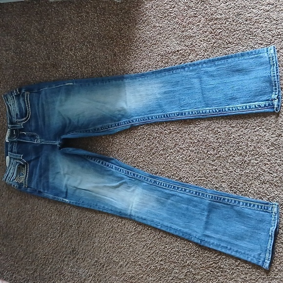 Vigross slim boot cut blue jeans size 2 - Picture 5 of 16